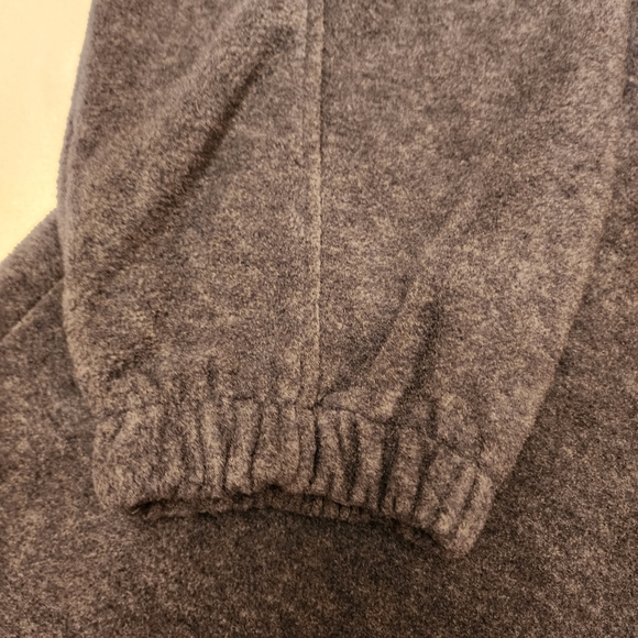 Slate Blue Men's Fleece Zip-Up Jacket XL - Picture 7 of 9